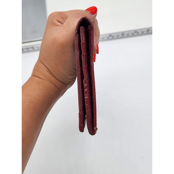 BURBERRY RED LONG WALLET 201BURXCH - Picture 7 of 12